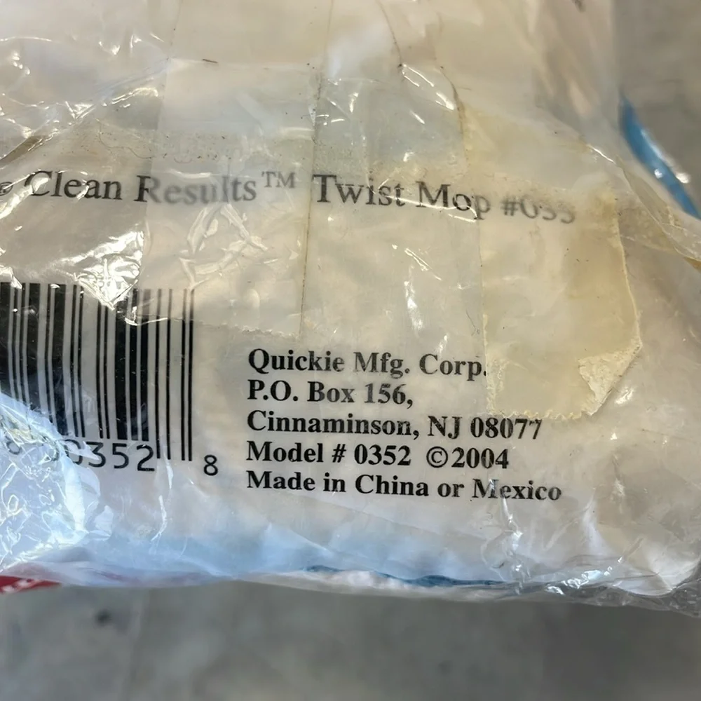 Quickie Clean Results Twist Mop Refill Spot Scrubber Industrial NEW - Picture 5 of 6